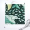 Space Whales Ocean Nautical Animals Moon Galaxy Clouds Teal Celestial Whimsical Cosmos Crescent Custom Removable Wallpaper by Spoonflower Peel & Stick Wallpaper 2FT Wide